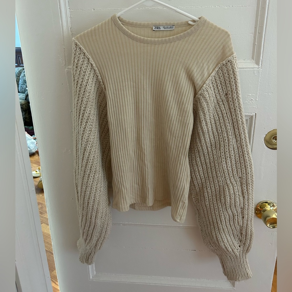 Small Cream Sweater